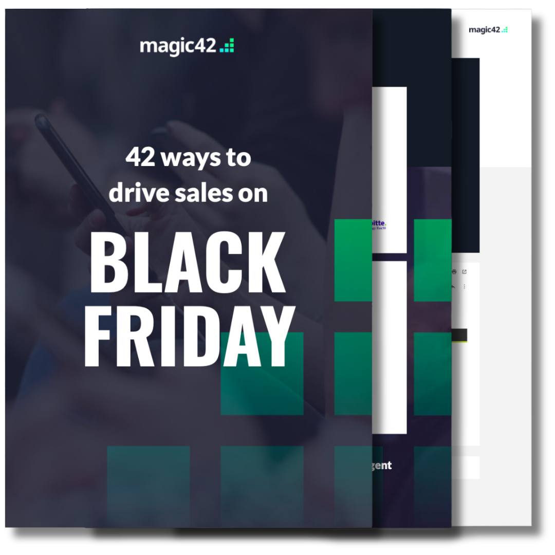 42 ways to drive sales on Black Friday guide from magic42